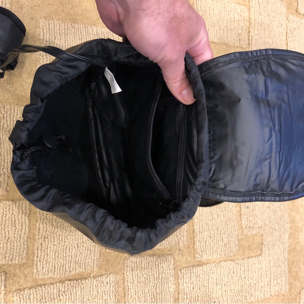 Women’s Purse - Imitation Leather, Black - Picture 12 of 16